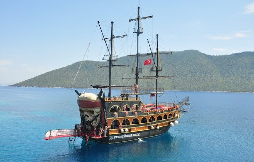 Korsan Teknesi Poyraz Turu | Bodrum Köpük Partili Tekne Turu